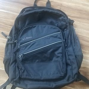 ll bean black backpack